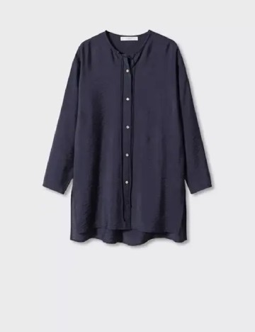 Camasa Mango, bleumarin