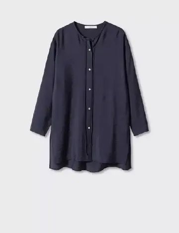 Camasa Mango, bleumarin