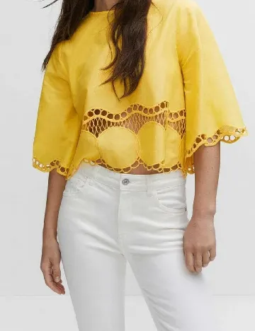 Bluza Mango, galben