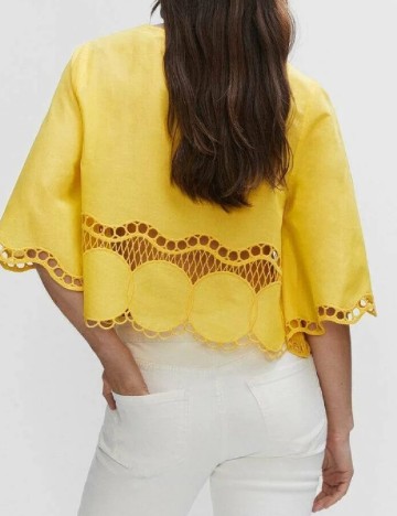 Bluza Mango, galben