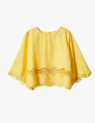 Bluza Mango, galben