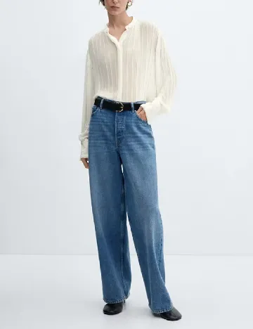 Bluza Mango, ecru