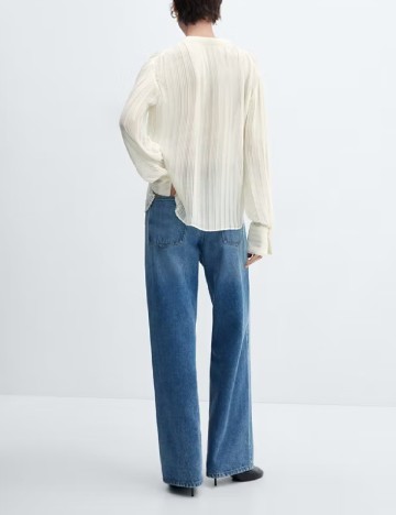 Bluza Mango, ecru