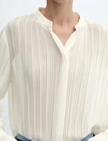 Bluza Mango, ecru
