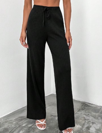 Pantaloni SHEIN, negru