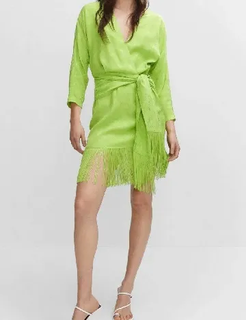 Rochie scurta Mango, verde