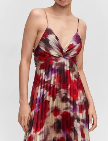 Rochie lunga Mango, mix culori