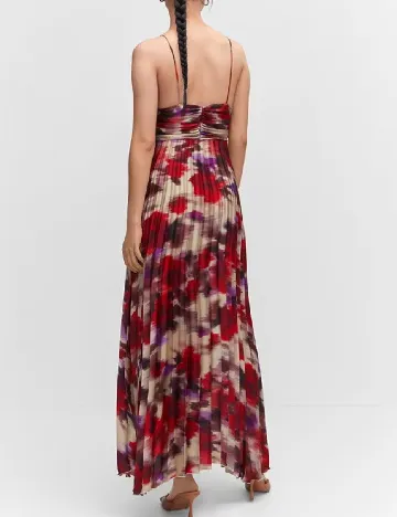 Rochie lunga Mango, mix culori