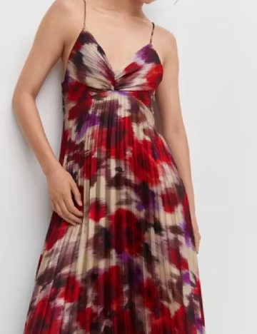 Rochie lunga Mango, mix culori
