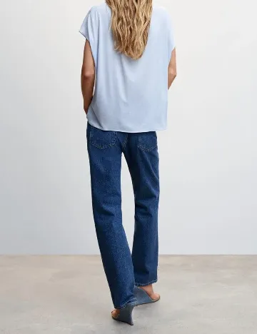 Tricou Mango, albastru