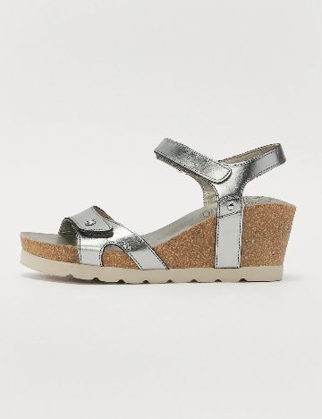Sandale Panama Jack, argintiu