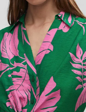 Rochie scurta Mango, verde