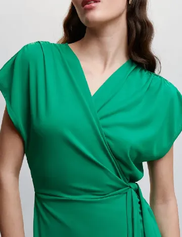 Rochie medie Mango, verde