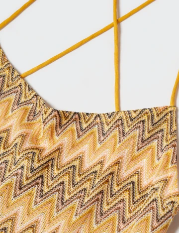 Rochie lunga Mango, mix culori