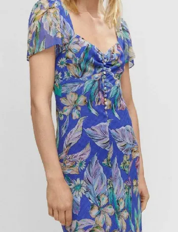 Rochie lunga Mango, albastru