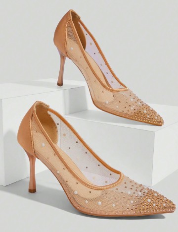 Pantofi SHEIN, maro