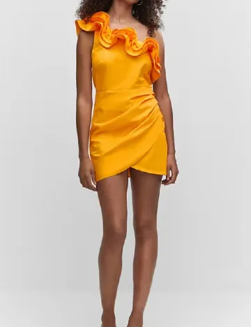 Rochie scurta Mango, galben