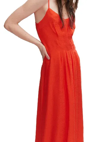 Rochie medie Mango, portocaliu