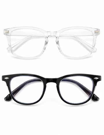 Set ochelari de soare 2 bucati SHEIN, mix culori