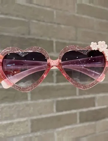 Ochelari de soare Shein Kids, roz