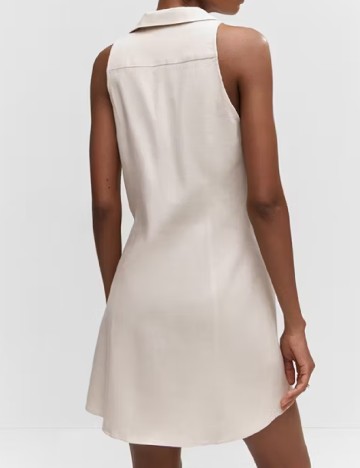 Rochie scurta Mango, bej