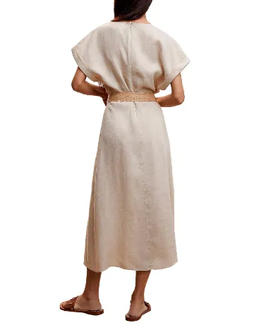 Rochie medie Mango, bej