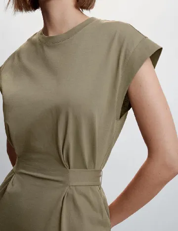 Rochie scurta Mango, verde
