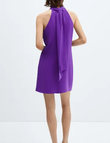 Rochie scurta Mango, mov