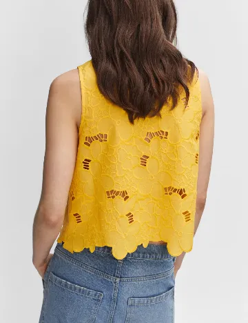Bluza Mango, galben