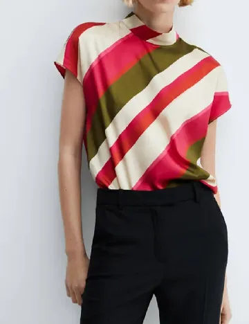 Bluza Mango, mix culori