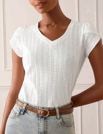 Tricou SHEIN, alb