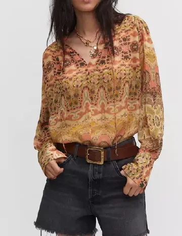 Bluza Mango, mix culori