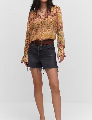 Bluza Mango, mix culori