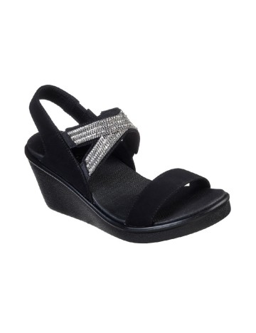 Sandale SKECHERS, negru