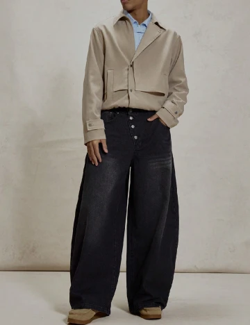 Blugi SHEIN, negru