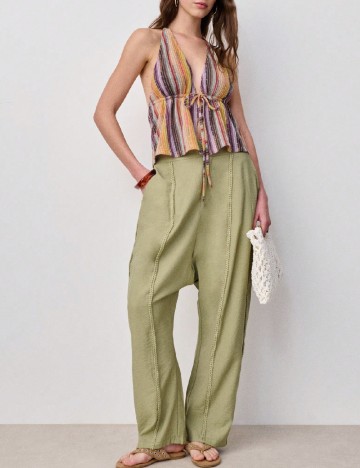 Pantaloni Noista, verde