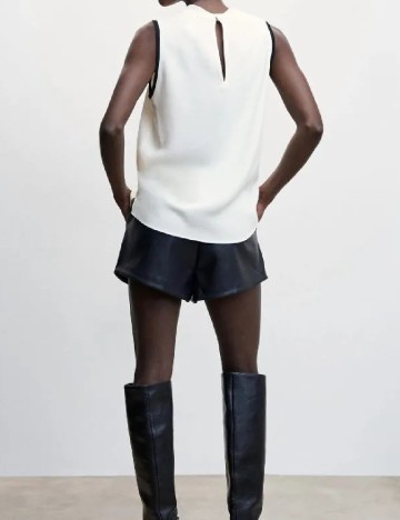 Bluza Mango, ecru