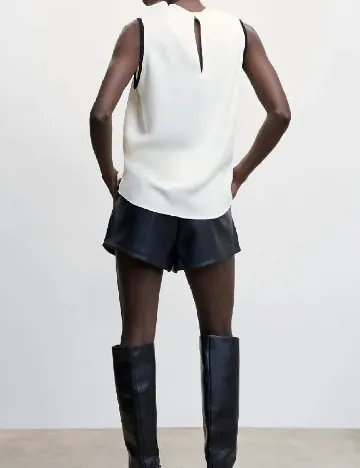 Bluza Mango, ecru