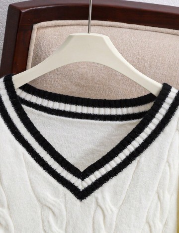 Bluza Shein Kids, alb