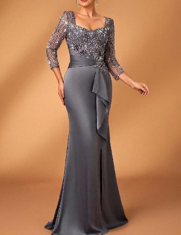 Rochie lunga SHEIN, gri
