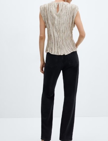Bluza Mango, bej