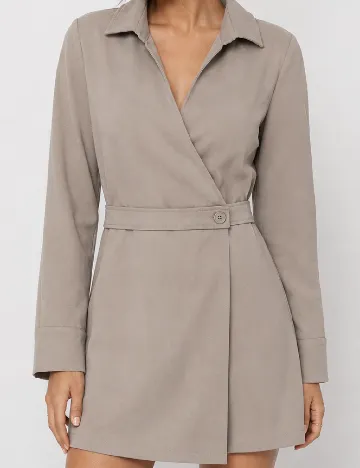 Rochie scurta Dazy, gri
