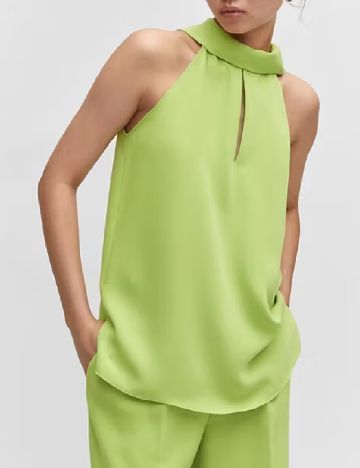 Bluza Mango, verde