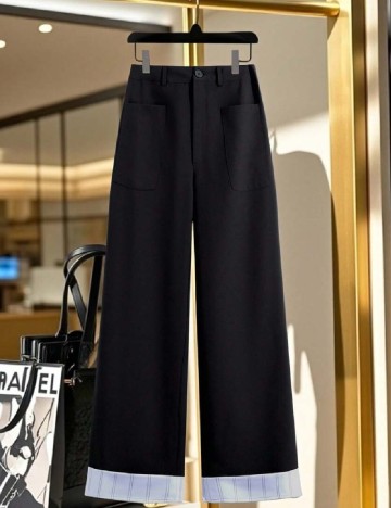 Pantaloni SHEIN, negru