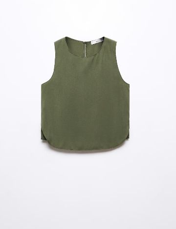 Bluza Mango, verde