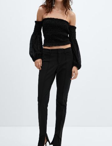 Top Mango, negru