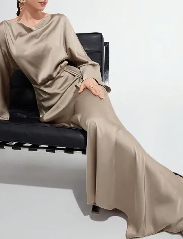 Rochie lunga SHEIN, bej