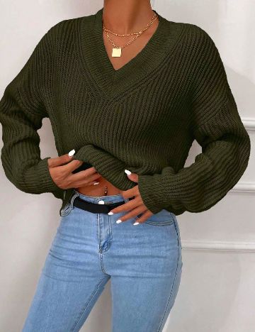 Bluza SHEIN, verde