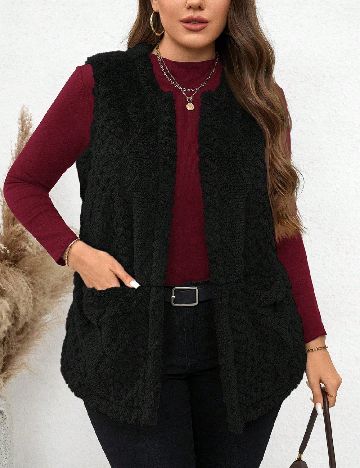 Vesta SHEIN CURVE, negru