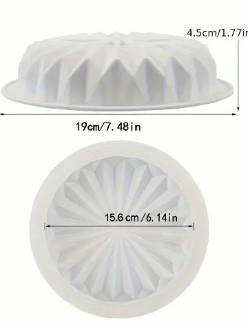 Forma din silicon SHEIN, alb